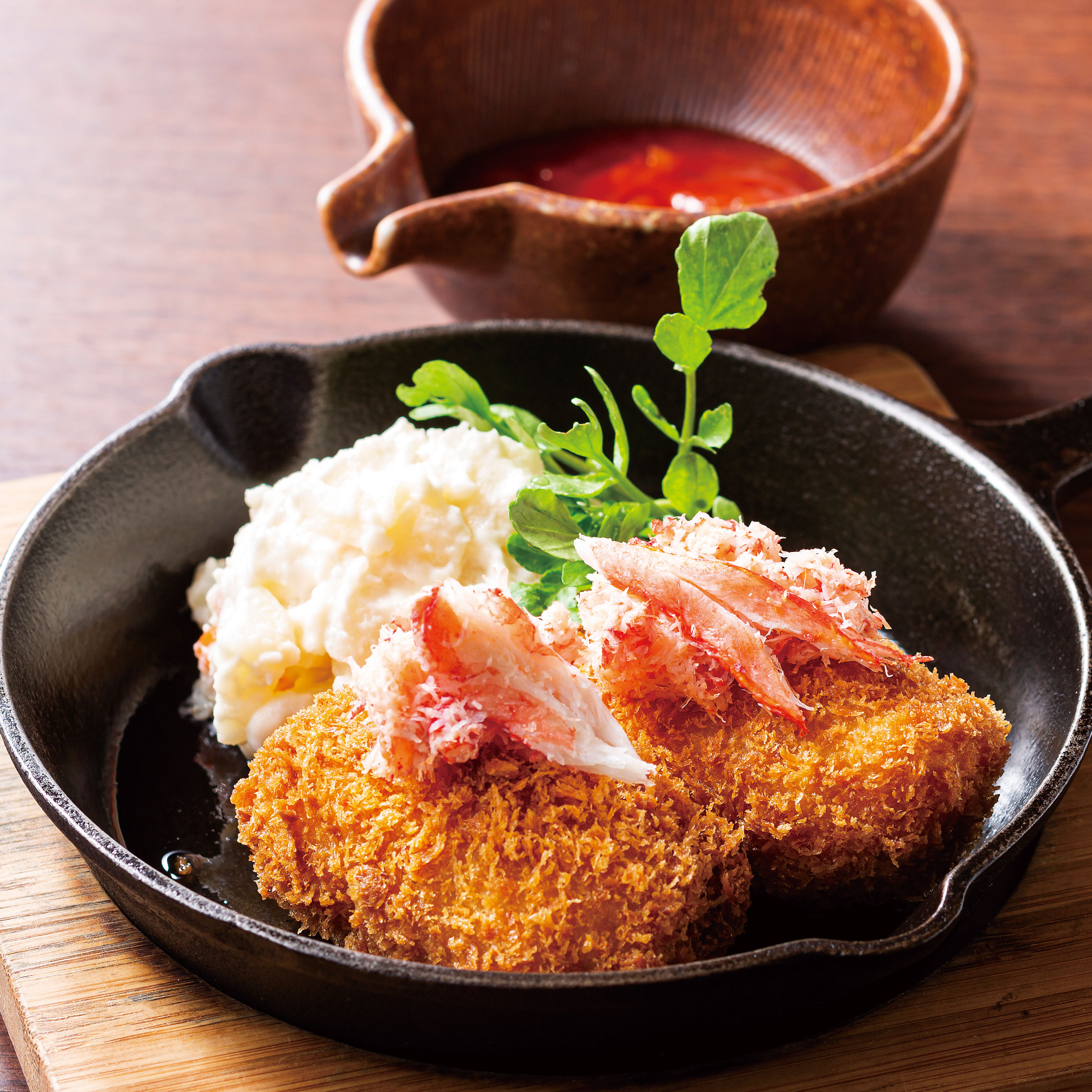 居酒屋 うおや一丁 新宿三光町店／かにぎっしり！かにクリームコロッケ