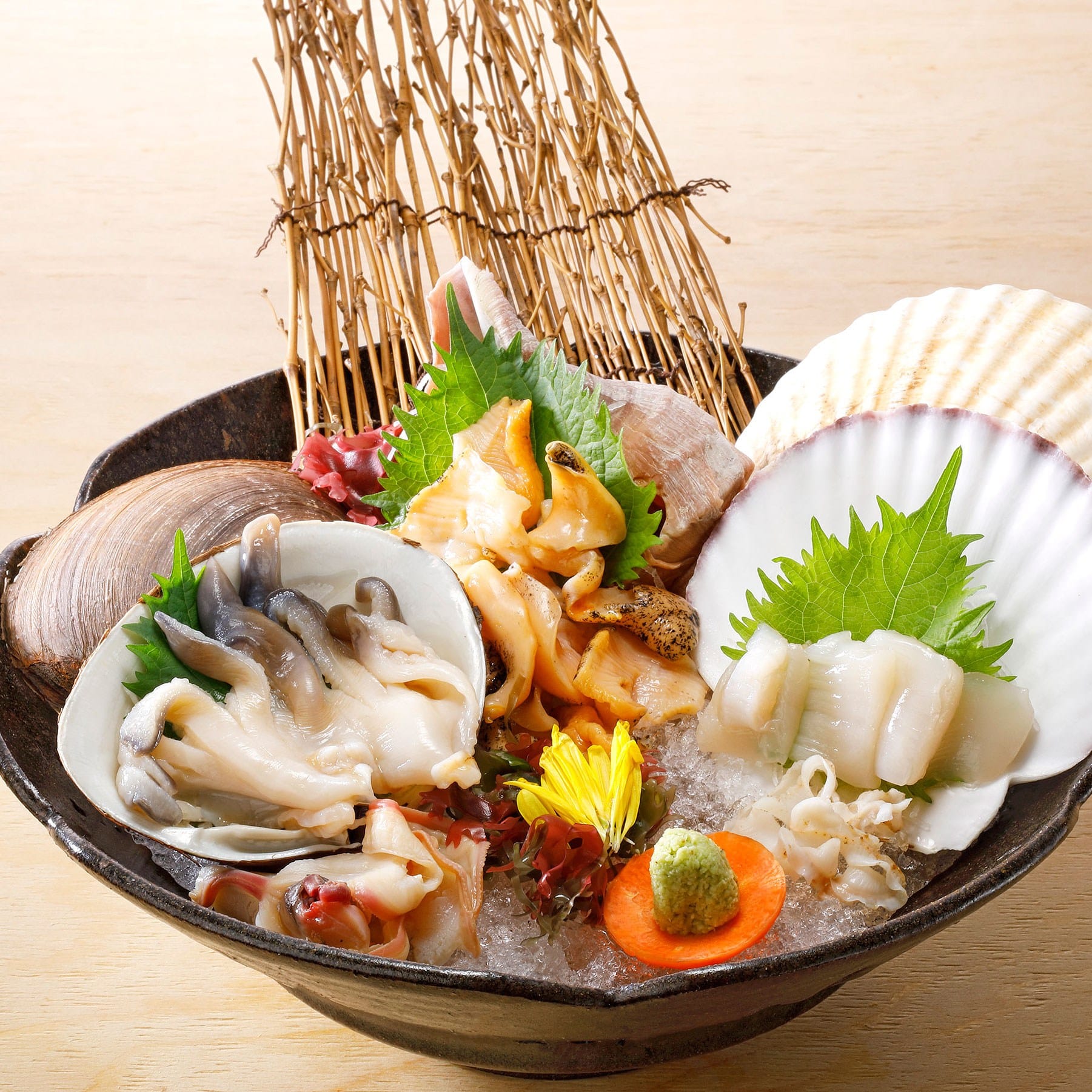 居酒屋　うおや一丁 川崎砂子店　／貝三昧／刺身／海鮮／寿司／ランチ