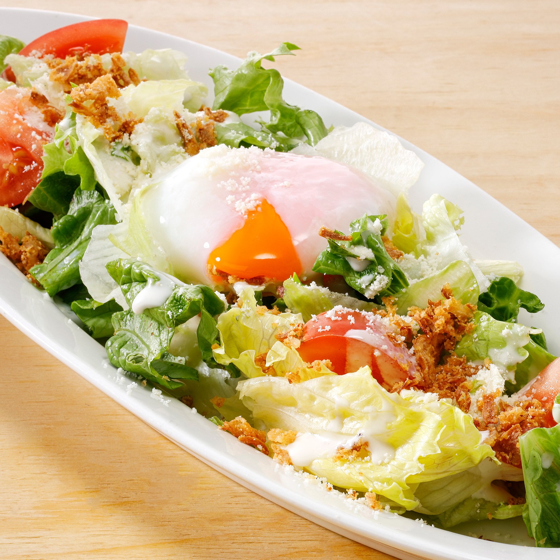 居酒屋　刺身と寿司　うおや一丁 新宿三光町店　／とろ～りたまごのシーザーサラダ／海鮮／寿司／ランチ