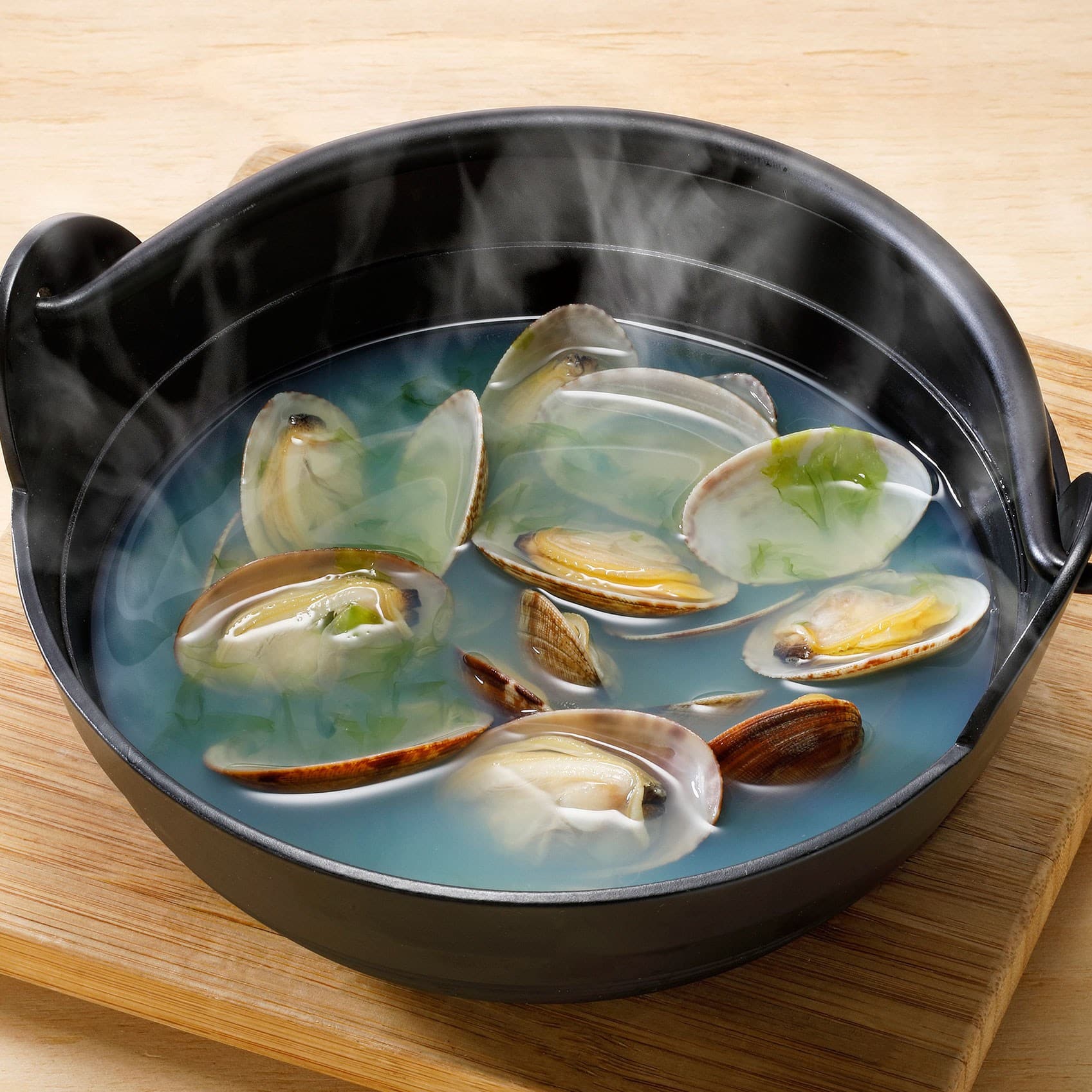 居酒屋　うおや一丁 浦和店　あさりの酒蒸し 海苔の香り／刺身／海鮮／寿司／ランチ